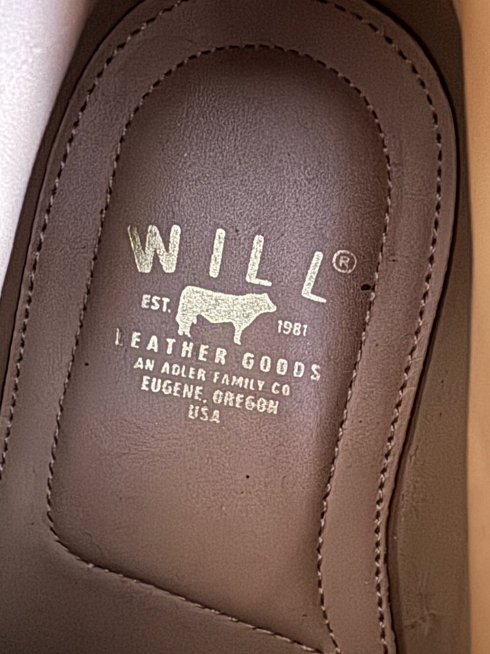 Will Leather Goods 2-Tone Oxford Brogue Boots 7 - Picture 6 of 8